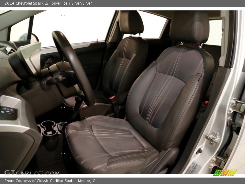 Silver Ice / Silver/Silver 2014 Chevrolet Spark LS