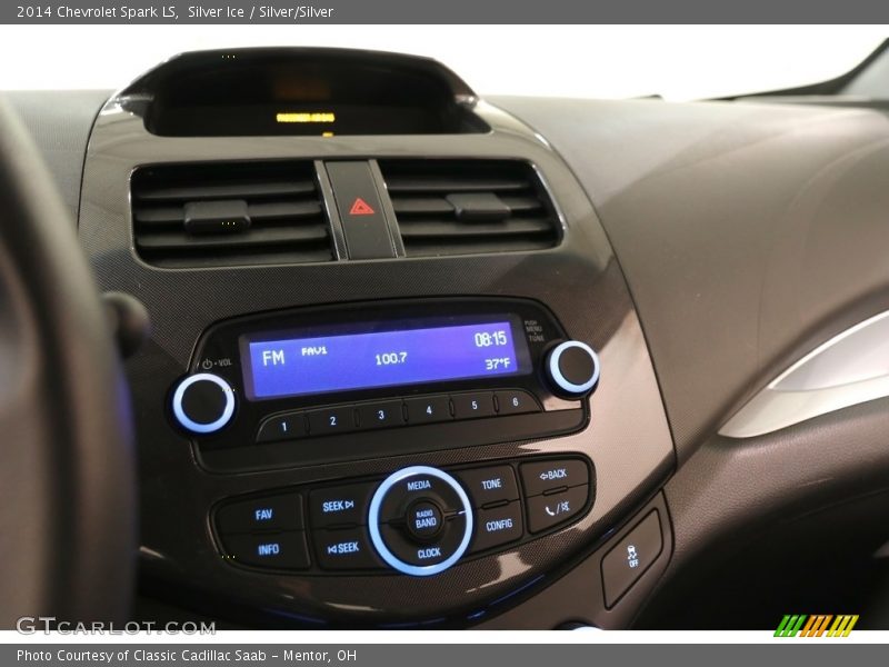 Silver Ice / Silver/Silver 2014 Chevrolet Spark LS