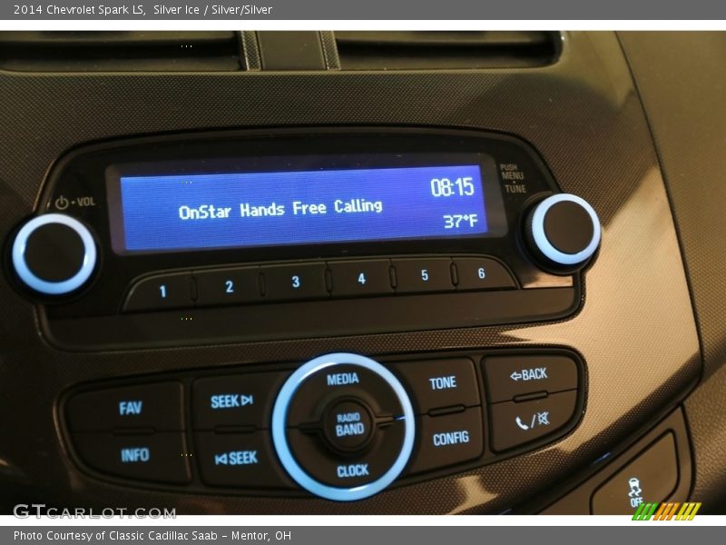 Silver Ice / Silver/Silver 2014 Chevrolet Spark LS