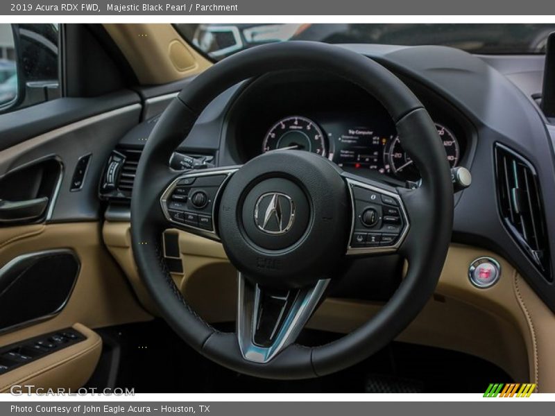 Majestic Black Pearl / Parchment 2019 Acura RDX FWD