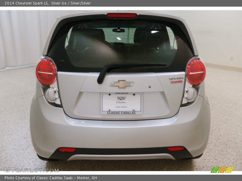 Silver Ice / Silver/Silver 2014 Chevrolet Spark LS