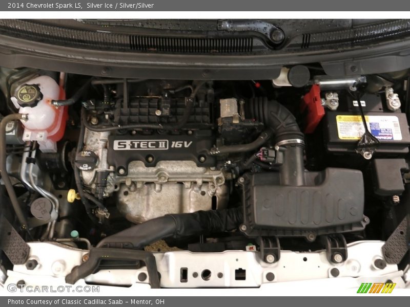 Silver Ice / Silver/Silver 2014 Chevrolet Spark LS
