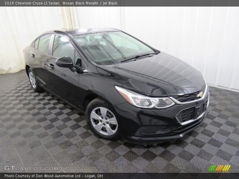 Mosaic Black Metallic / Jet Black 2016 Chevrolet Cruze LS Sedan