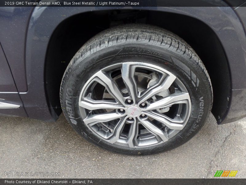 Blue Steel Metallic / Light Platinum/­Taupe 2019 GMC Terrain Denali AWD