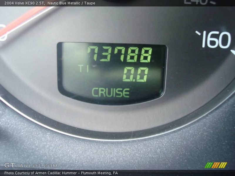 Nautic Blue Metallic / Taupe 2004 Volvo XC90 2.5T