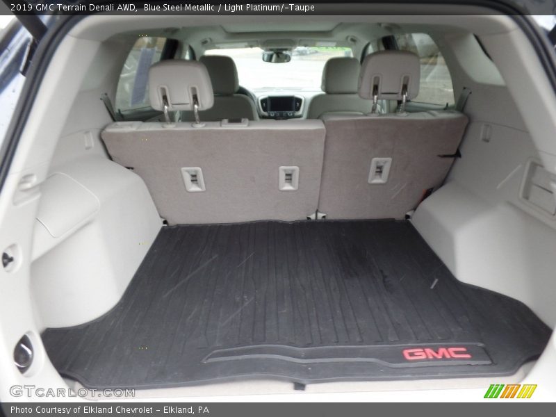 Blue Steel Metallic / Light Platinum/­Taupe 2019 GMC Terrain Denali AWD