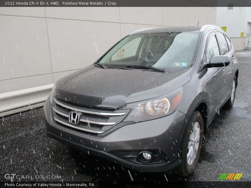 Polished Metal Metallic / Gray 2012 Honda CR-V EX-L 4WD