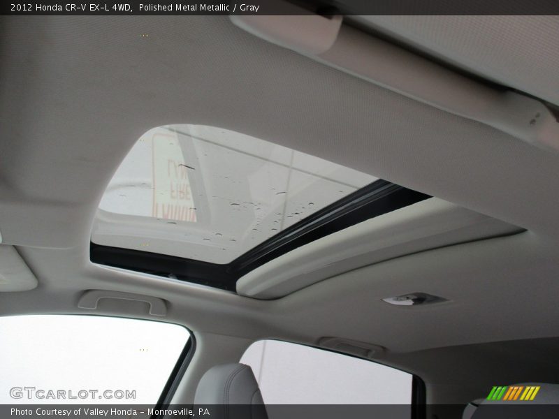 Polished Metal Metallic / Gray 2012 Honda CR-V EX-L 4WD