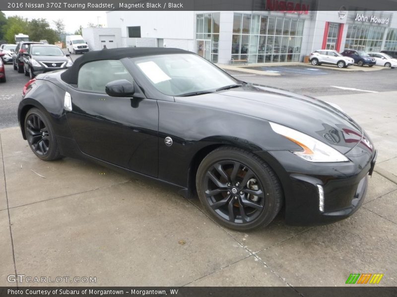 Magnetic Black / Black 2016 Nissan 370Z Touring Roadster