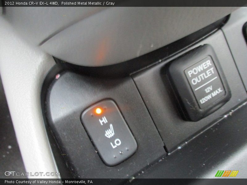Polished Metal Metallic / Gray 2012 Honda CR-V EX-L 4WD