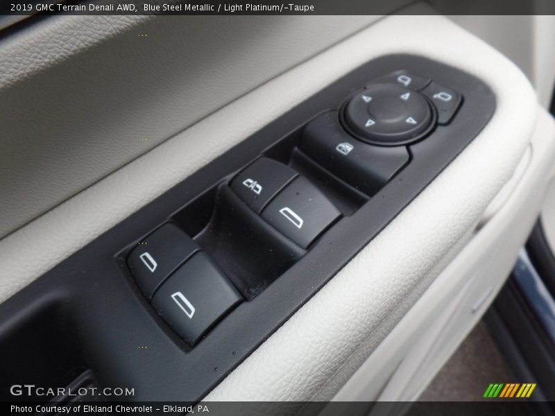 Blue Steel Metallic / Light Platinum/­Taupe 2019 GMC Terrain Denali AWD