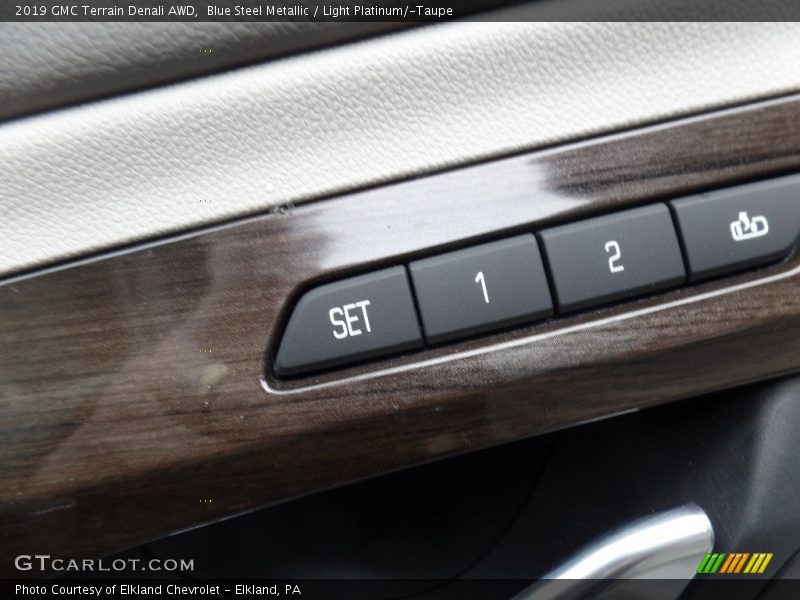 Blue Steel Metallic / Light Platinum/­Taupe 2019 GMC Terrain Denali AWD
