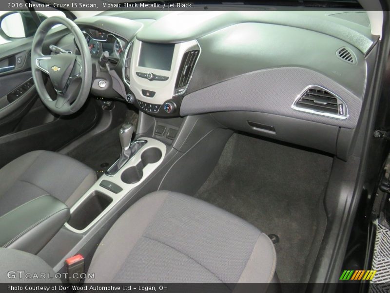 Mosaic Black Metallic / Jet Black 2016 Chevrolet Cruze LS Sedan