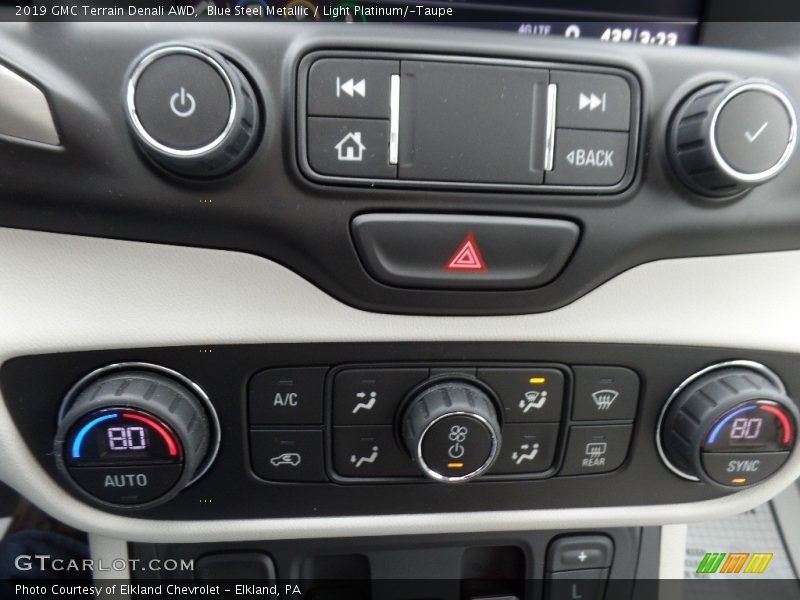 Blue Steel Metallic / Light Platinum/­Taupe 2019 GMC Terrain Denali AWD