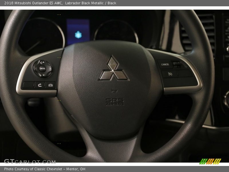 Labrador Black Metallic / Black 2018 Mitsubishi Outlander ES AWC