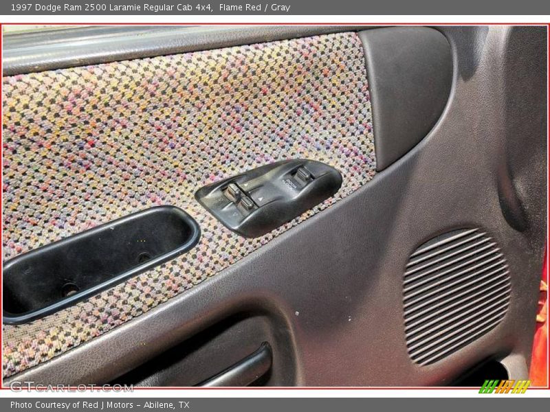 Flame Red / Gray 1997 Dodge Ram 2500 Laramie Regular Cab 4x4