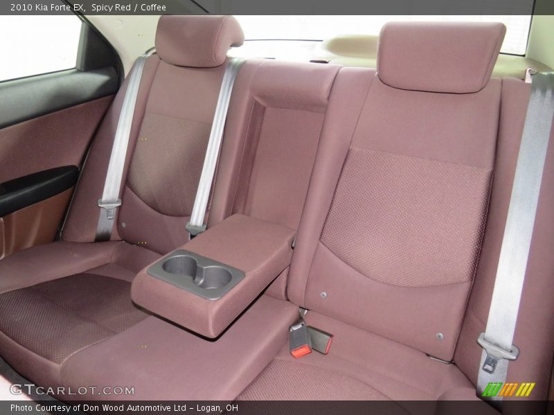 Spicy Red / Coffee 2010 Kia Forte EX