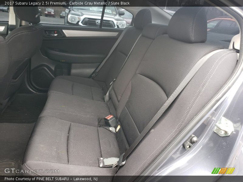 Carbide Gray Metallic / Slate Black 2017 Subaru Legacy 2.5i Premium