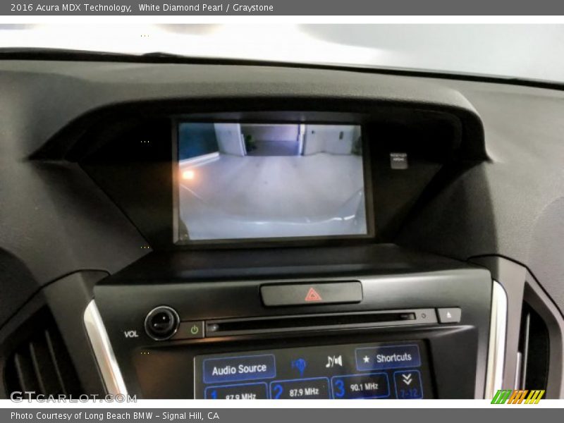 White Diamond Pearl / Graystone 2016 Acura MDX Technology