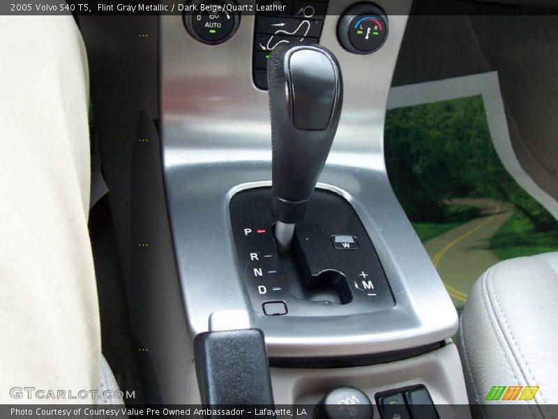Flint Gray Metallic / Dark Beige/Quartz Leather 2005 Volvo S40 T5