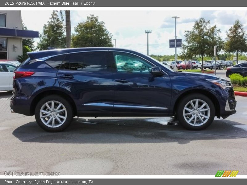 Fathom Blue Pearl / Ebony 2019 Acura RDX FWD