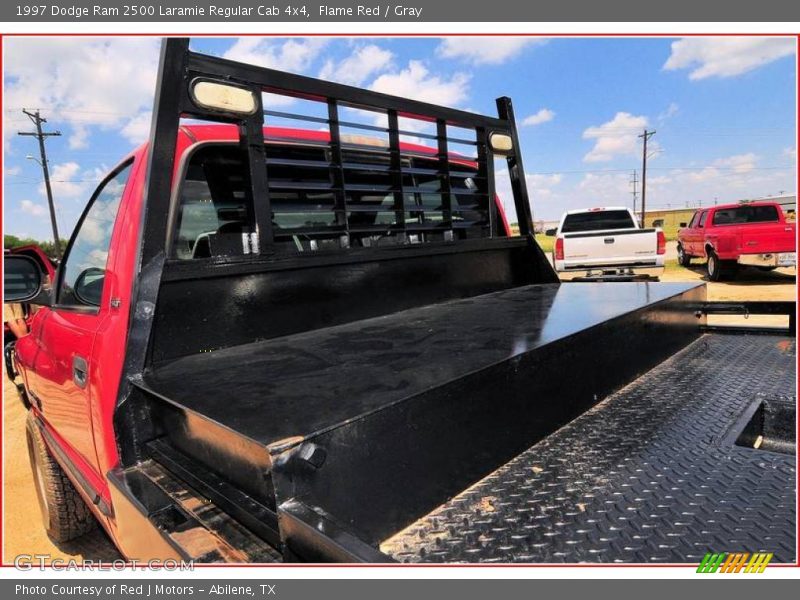 Flame Red / Gray 1997 Dodge Ram 2500 Laramie Regular Cab 4x4
