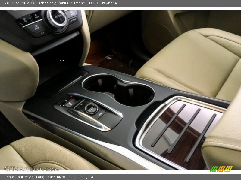White Diamond Pearl / Graystone 2016 Acura MDX Technology
