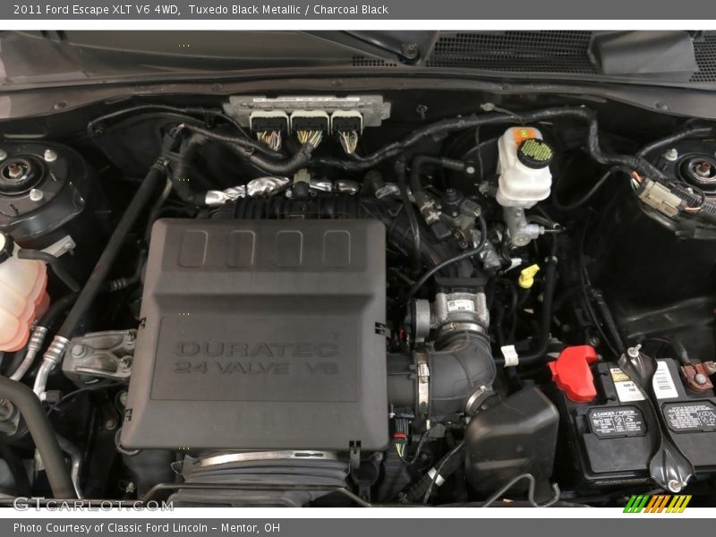 Tuxedo Black Metallic / Charcoal Black 2011 Ford Escape XLT V6 4WD