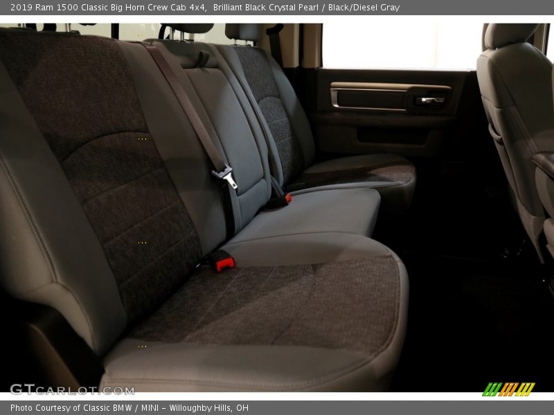 Brilliant Black Crystal Pearl / Black/Diesel Gray 2019 Ram 1500 Classic Big Horn Crew Cab 4x4