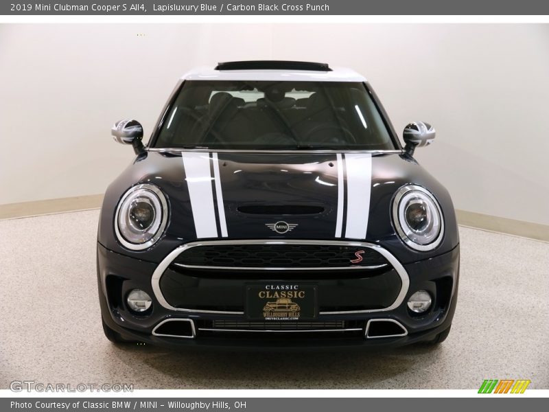 Lapisluxury Blue / Carbon Black Cross Punch 2019 Mini Clubman Cooper S All4