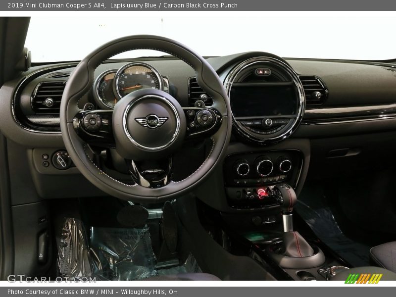 Lapisluxury Blue / Carbon Black Cross Punch 2019 Mini Clubman Cooper S All4