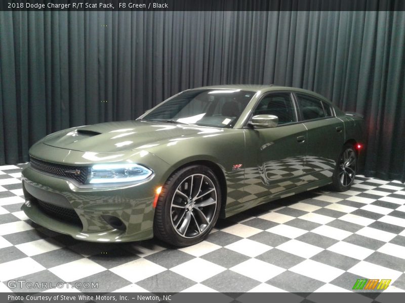 F8 Green / Black 2018 Dodge Charger R/T Scat Pack
