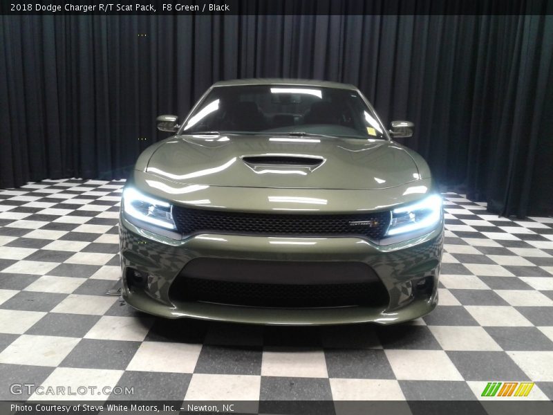 F8 Green / Black 2018 Dodge Charger R/T Scat Pack