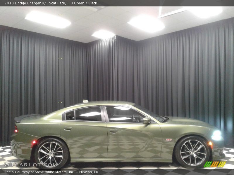 F8 Green / Black 2018 Dodge Charger R/T Scat Pack