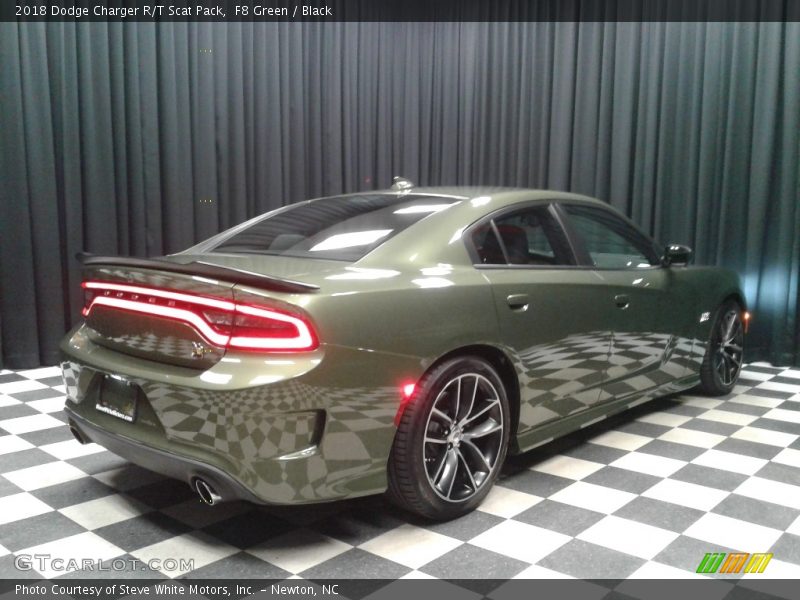 F8 Green / Black 2018 Dodge Charger R/T Scat Pack