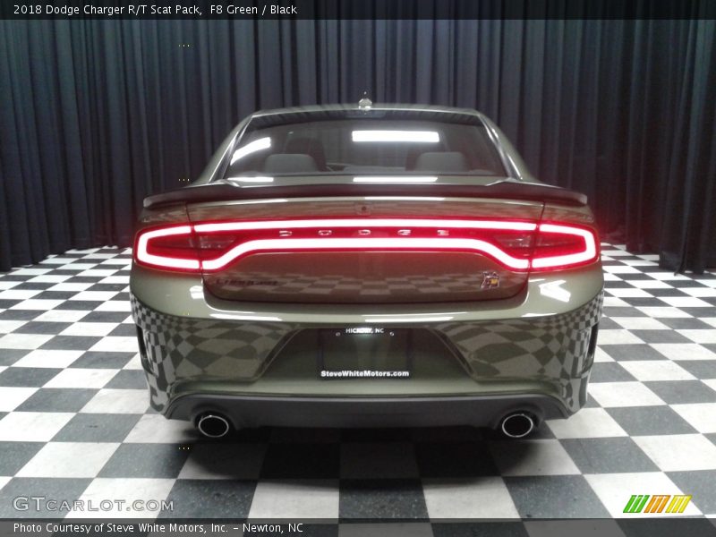 F8 Green / Black 2018 Dodge Charger R/T Scat Pack