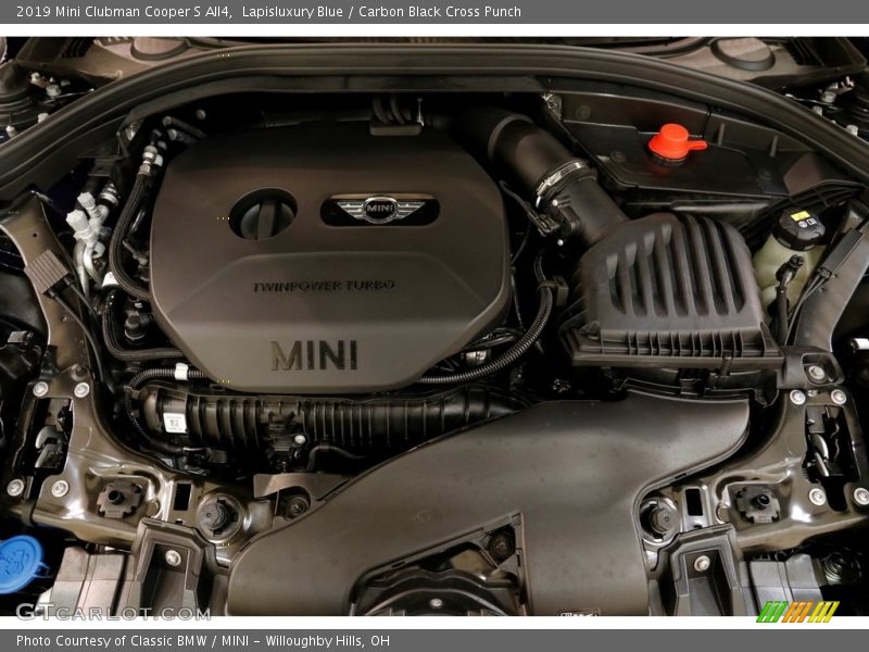  2019 Clubman Cooper S All4 Engine - 2.0 Liter TwinPower Turbocharged DOHC 16-Valve VVT 4 Cylinder