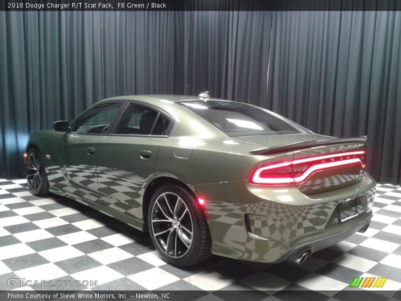 F8 Green / Black 2018 Dodge Charger R/T Scat Pack
