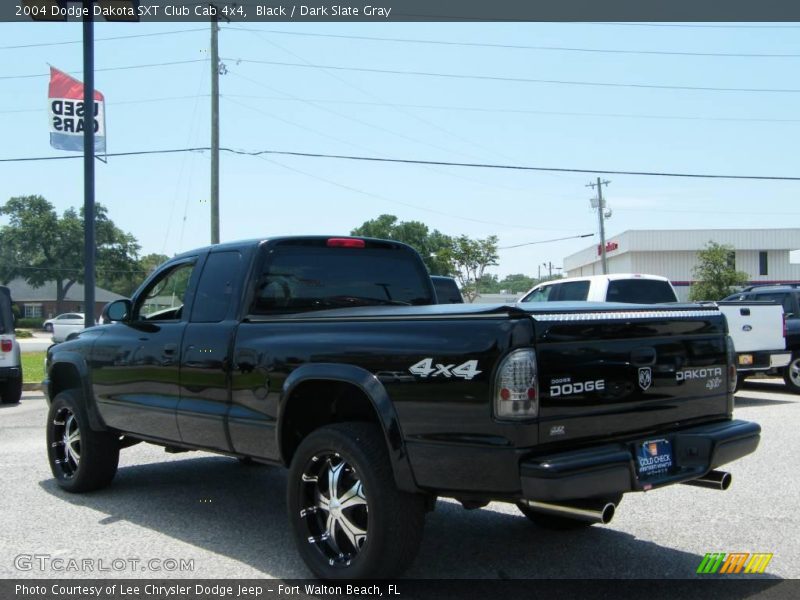 Black / Dark Slate Gray 2004 Dodge Dakota SXT Club Cab 4x4