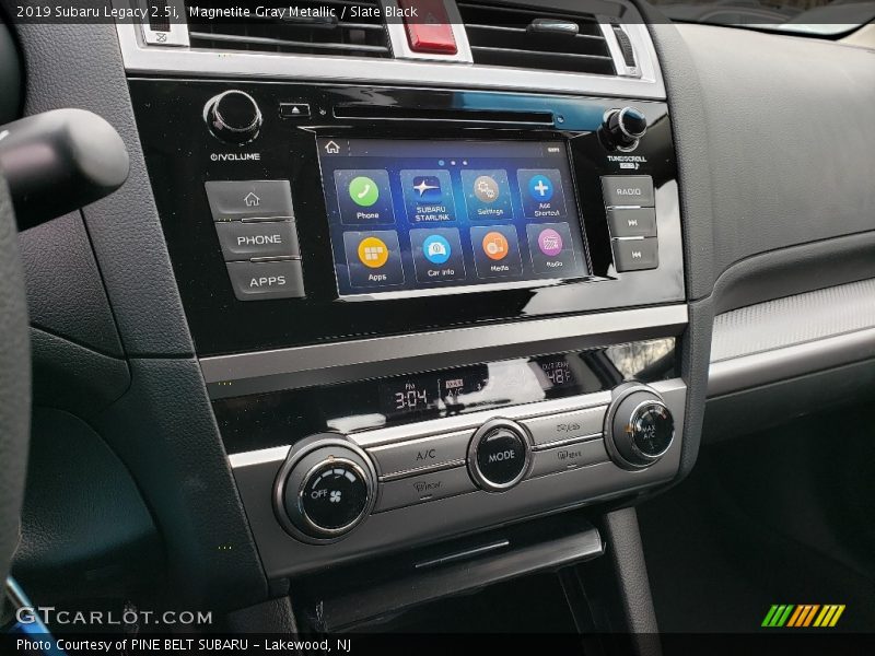Magnetite Gray Metallic / Slate Black 2019 Subaru Legacy 2.5i