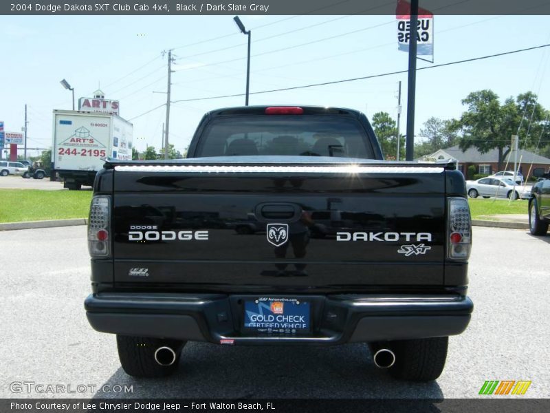 Black / Dark Slate Gray 2004 Dodge Dakota SXT Club Cab 4x4
