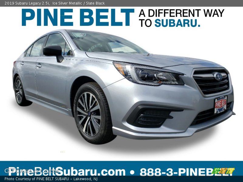 Ice Silver Metallic / Slate Black 2019 Subaru Legacy 2.5i