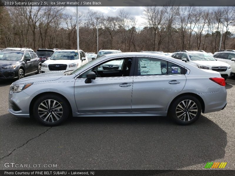 Ice Silver Metallic / Slate Black 2019 Subaru Legacy 2.5i
