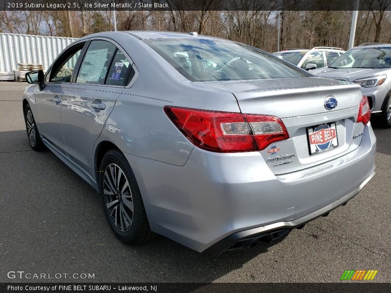 Ice Silver Metallic / Slate Black 2019 Subaru Legacy 2.5i