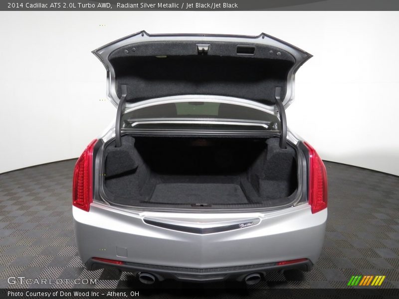 Radiant Silver Metallic / Jet Black/Jet Black 2014 Cadillac ATS 2.0L Turbo AWD