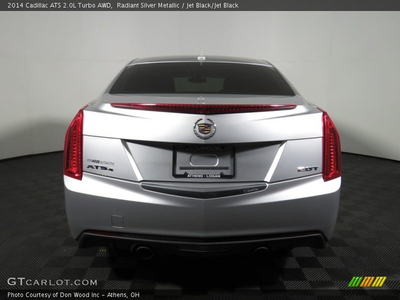 Radiant Silver Metallic / Jet Black/Jet Black 2014 Cadillac ATS 2.0L Turbo AWD