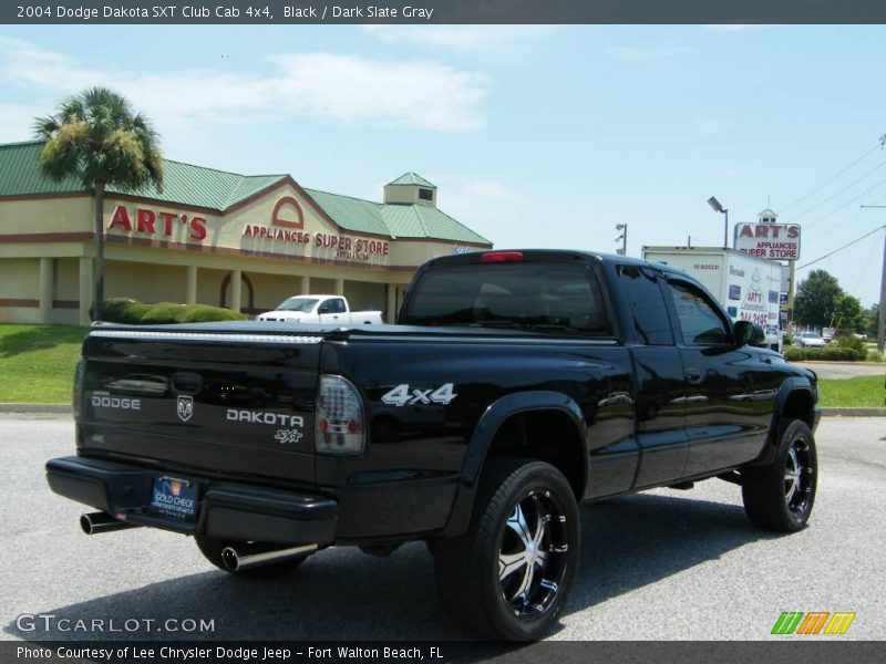 Black / Dark Slate Gray 2004 Dodge Dakota SXT Club Cab 4x4