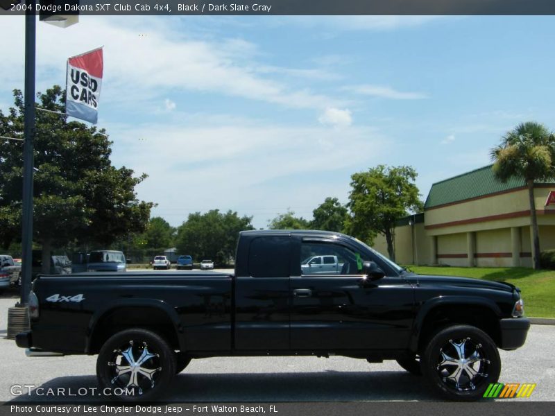Black / Dark Slate Gray 2004 Dodge Dakota SXT Club Cab 4x4