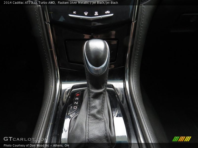 Radiant Silver Metallic / Jet Black/Jet Black 2014 Cadillac ATS 2.0L Turbo AWD