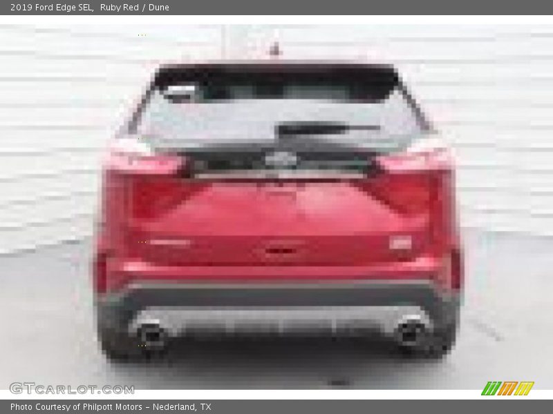 Ruby Red / Dune 2019 Ford Edge SEL